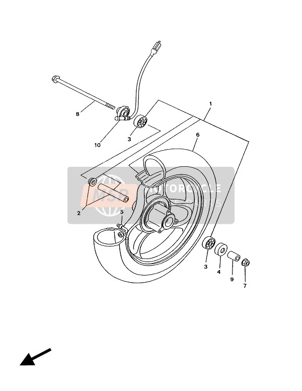 1P9H37560000, Sensor, Unit, Yamaha, 1